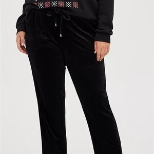 Torrid Tapered Pull On Pant - Velvet Black 2X
